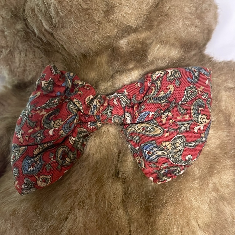 13" VINTAGE BABY BROWN TEDDY BEAR STUFFED ANIMAL PLUSH TOY - Picture 4 of 8